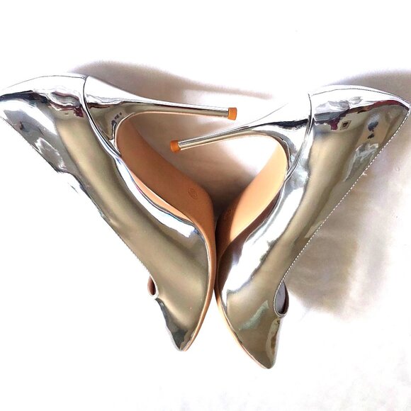 High Heels Pumps for Women Closed Toe, Sexy Pointy Stiletto Heels 4 inches - Picture 5 of 7